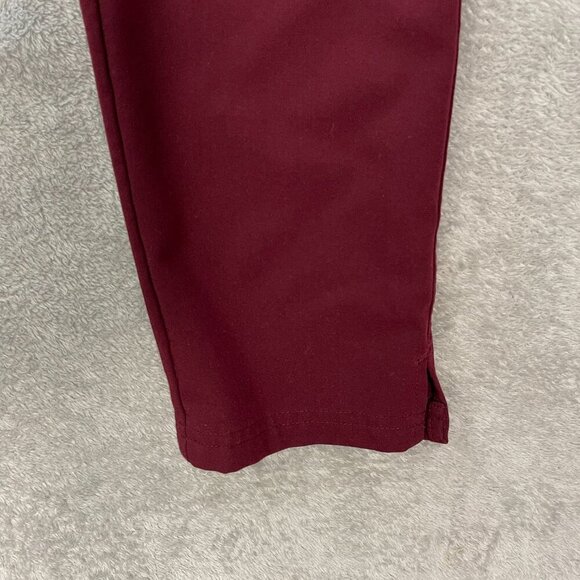 FIGS Women's Scrub Pants XS‎ Comfort Waistband Workwear Burgundy Nurse Hospital - Picture 6 of 16